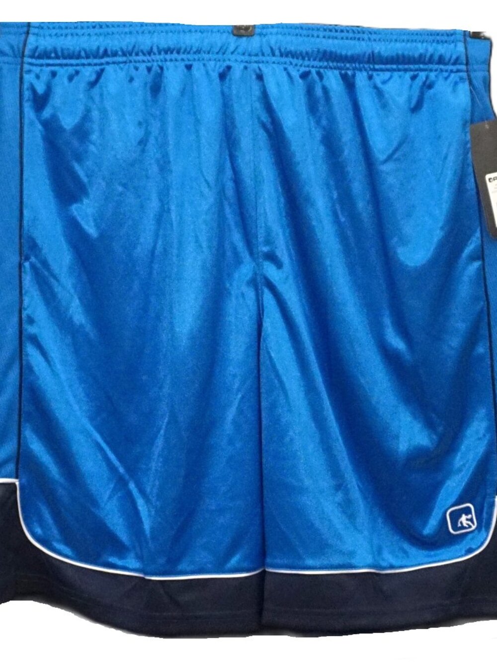 And1 Basketball Core Shorts Electric Blue Lemonade with Navy Accents Men’s XXL